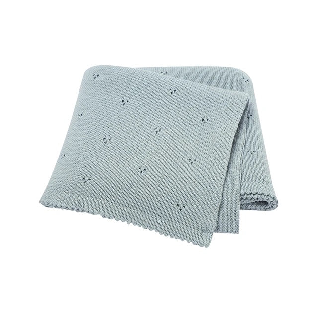 Light Blue Baby Blanket